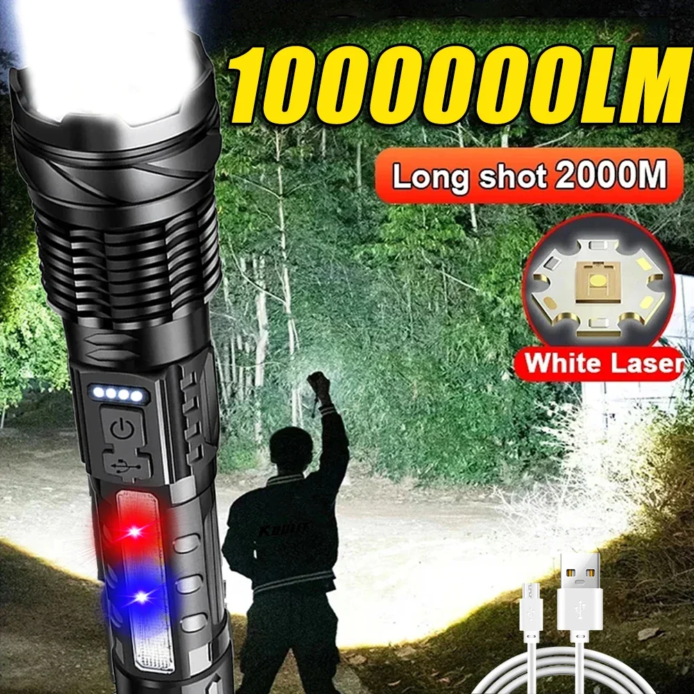Powerful LED Flashlight Rechar - Fishing Light incelemesi ve fiyatı