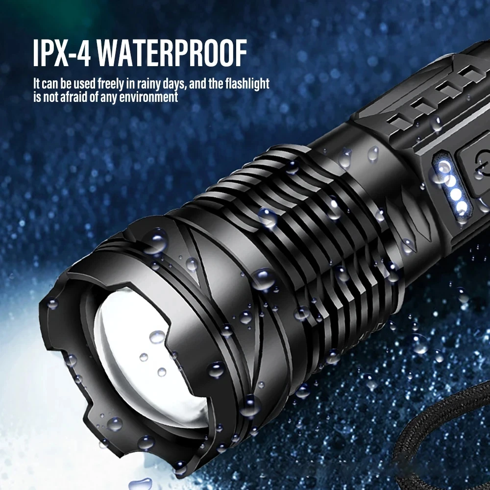 Powerful LED Flashlight Rechar - Fishing Light incelemesi ve fiyatı