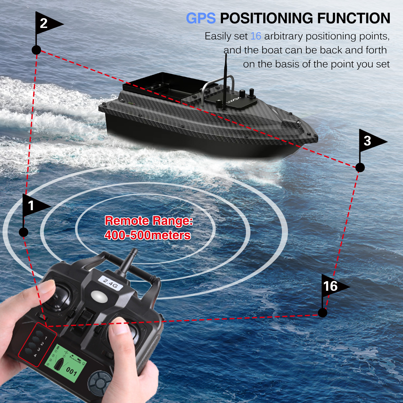 Fishing Bait Boat GPS Fishing  - Fishing Gps incelemesi ve fiyatı