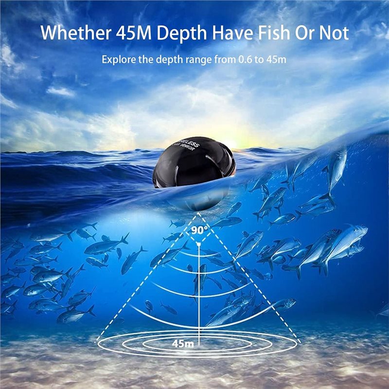 Wireless Sonar Fish Finder, Po - Fish Finder Portable incelemesi ve fiyatı
