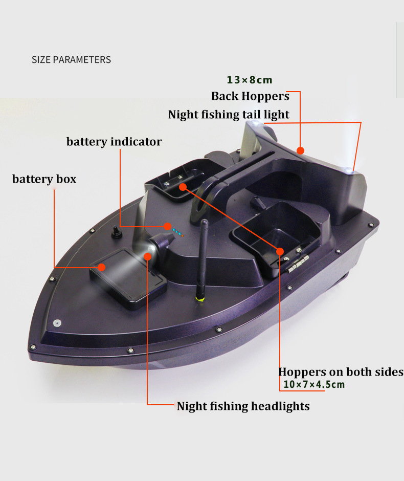 GPS RC Bait Boat fish finder B - Fish Finder Gps incelemesi ve fiyatı