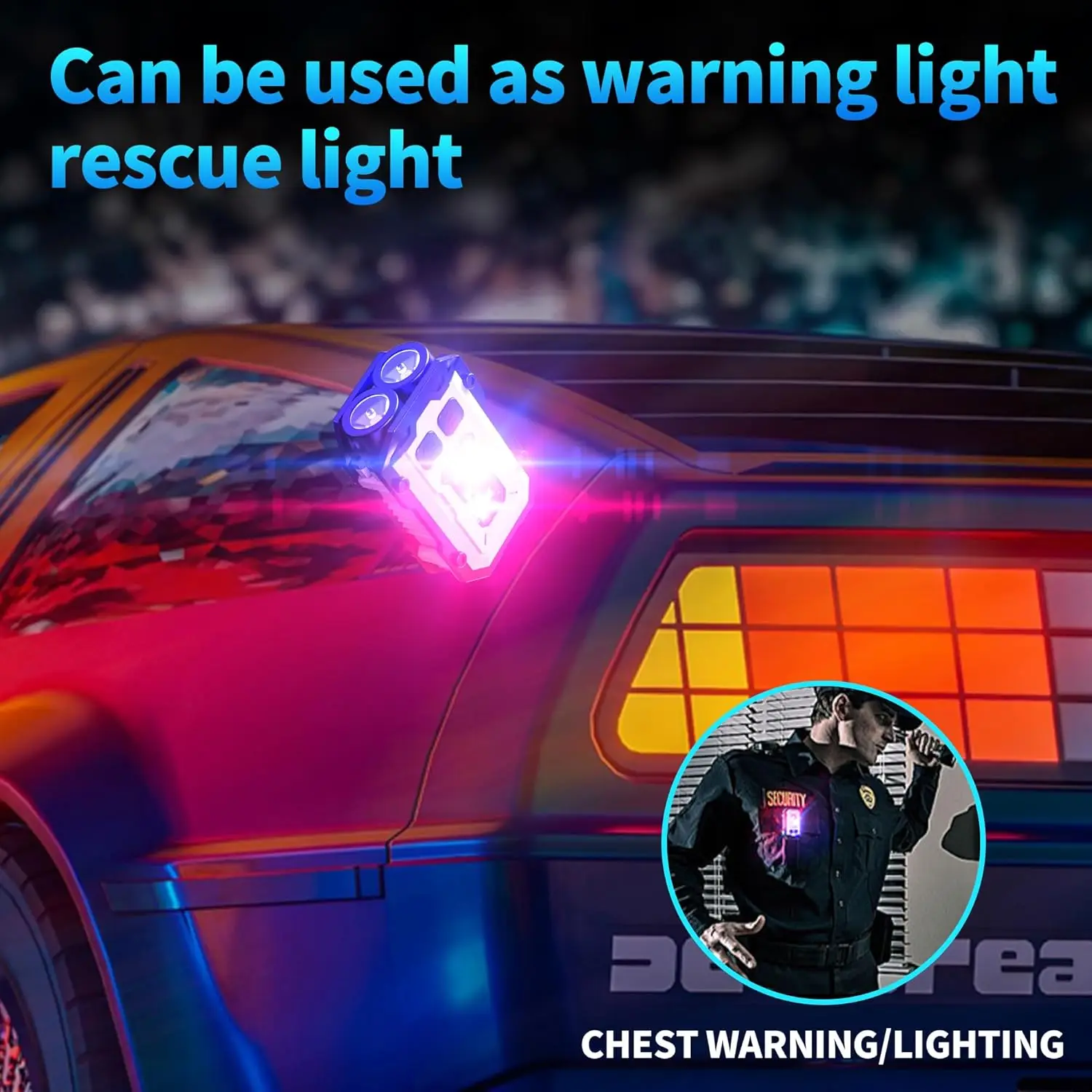Clip-On Flashlight Rechargeabl - Fishing Light incelemesi ve fiyatı