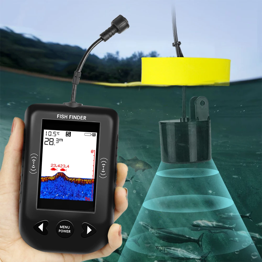 Alarm 100M Portable Sonar Fish - Fishing Depth Finder incelemesi ve fiyatı