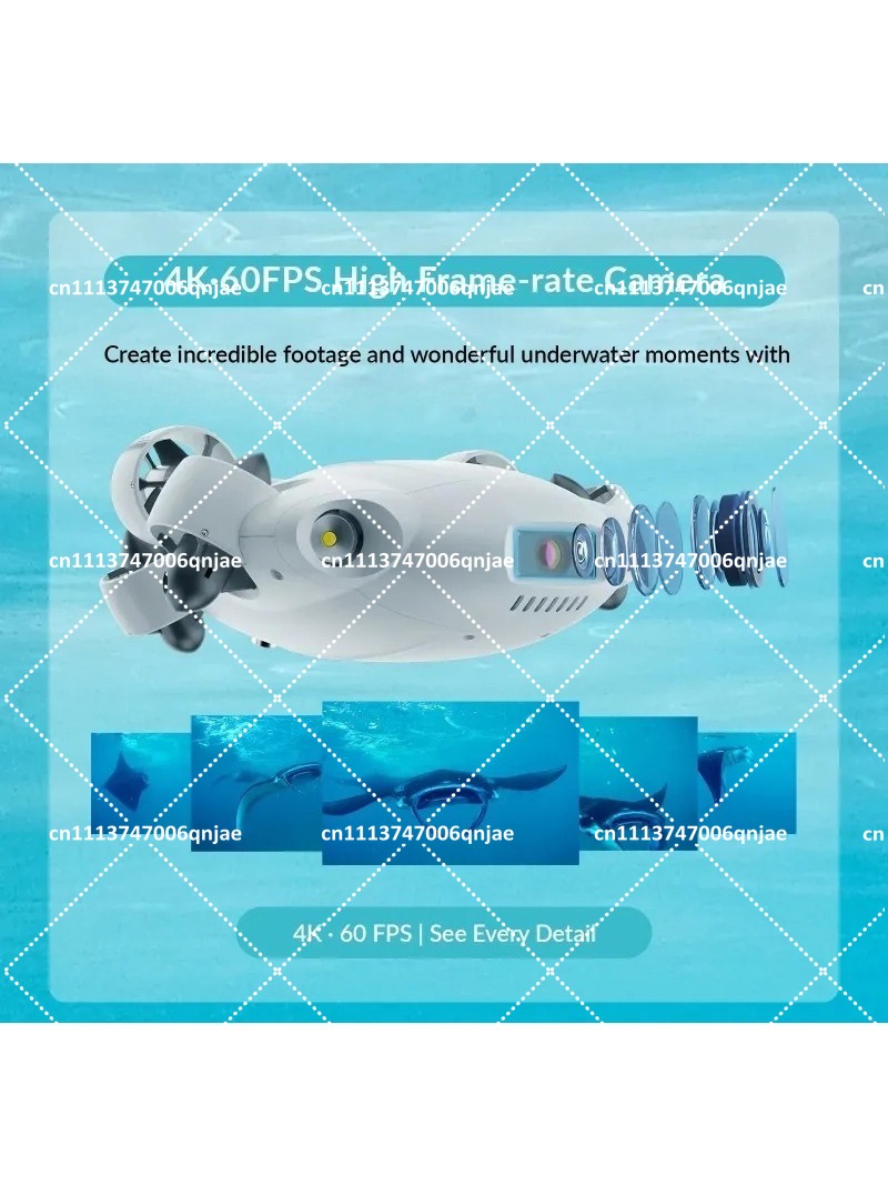 Underwater ROV Robot Diving 4K - Underwater Camera incelemesi ve fiyatı