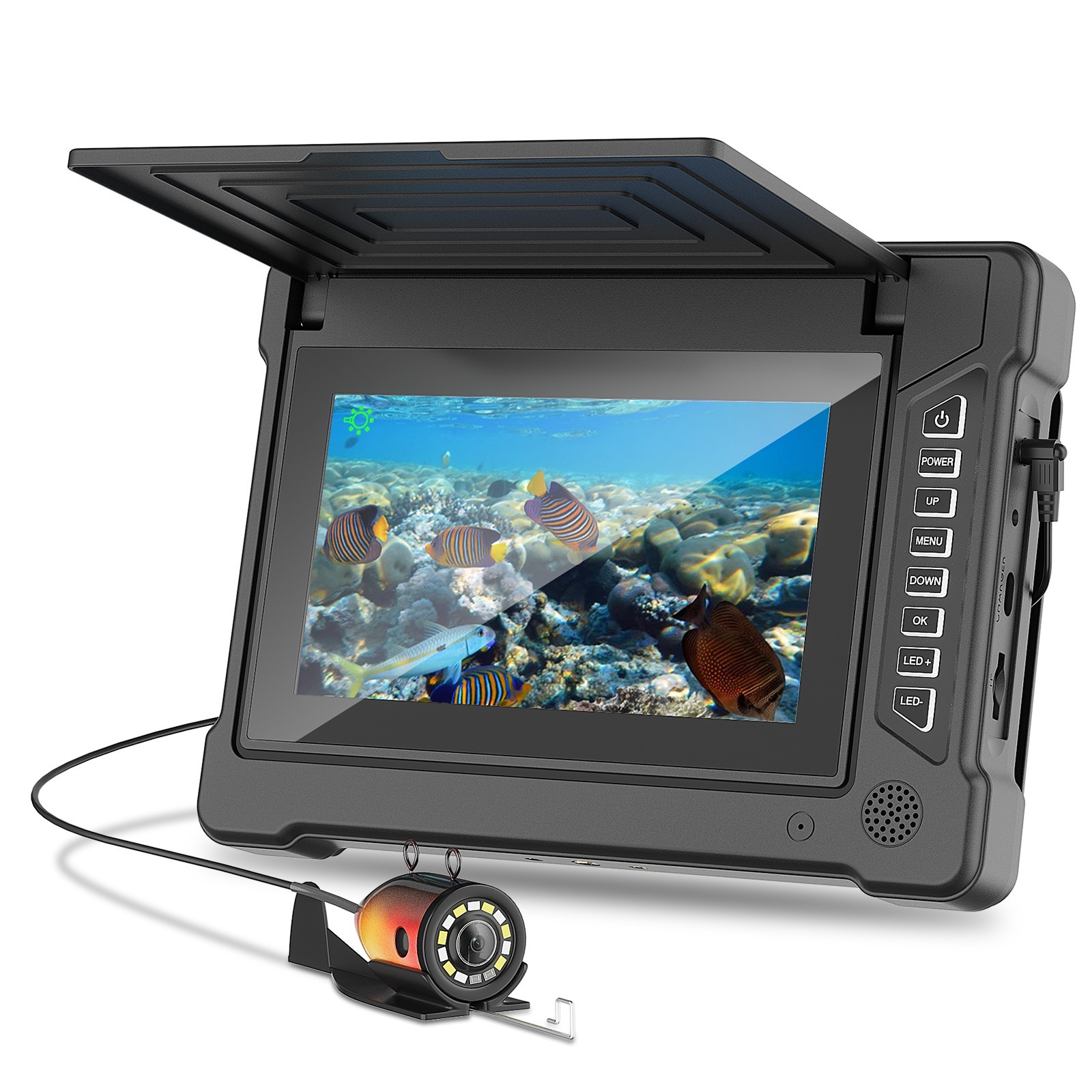 7 Inch 15M 1200TVL Underwater  - Fish Finder Cable incelemesi ve fiyatı