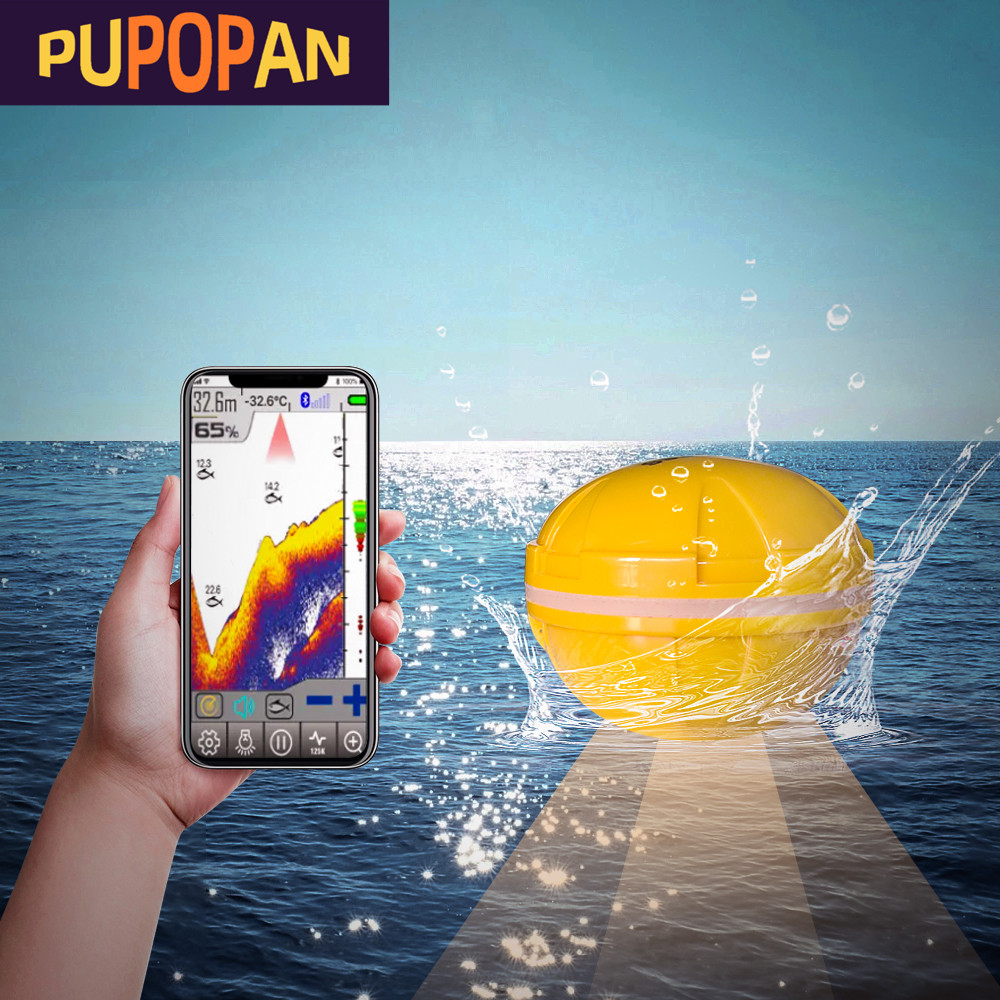 PUPOPAN 100M Brand New Smart P - Fishing Depth Finder incelemesi ve fiyatı