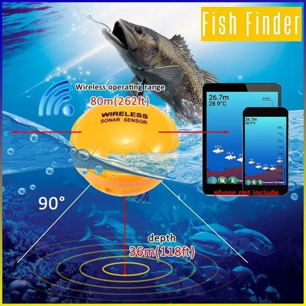 PUPOPAN 100M Brand New Smart P - Fishing Depth Finder incelemesi ve fiyatı