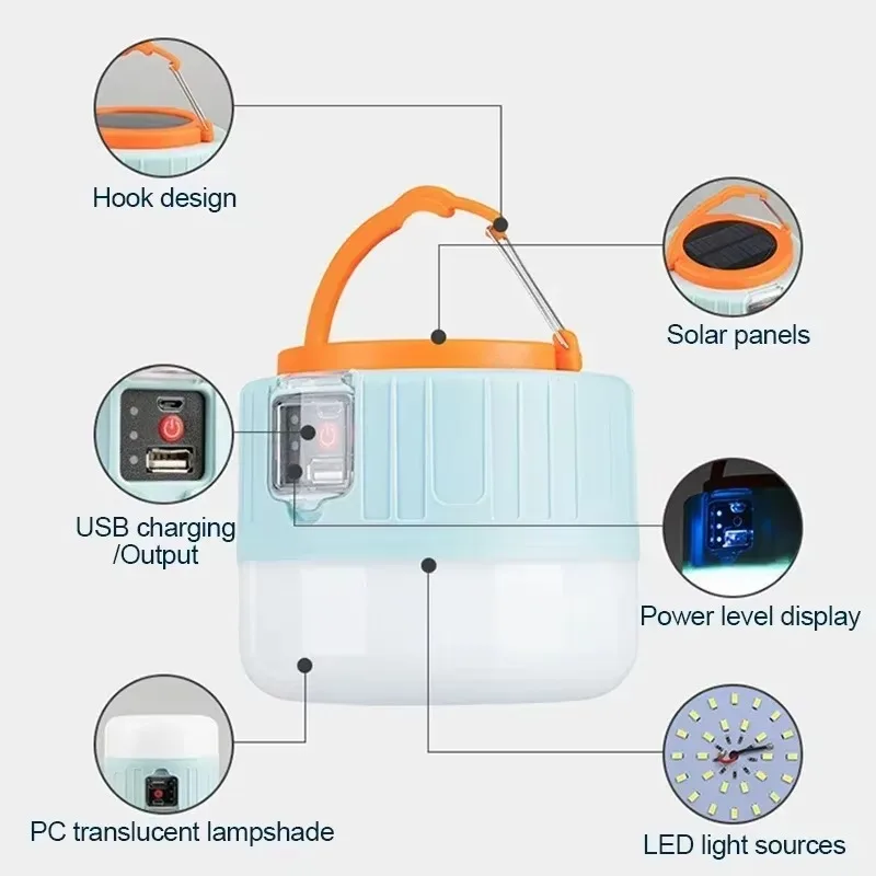 Solar Camping Lantern Recharge - Fishing Light incelemesi ve fiyatı