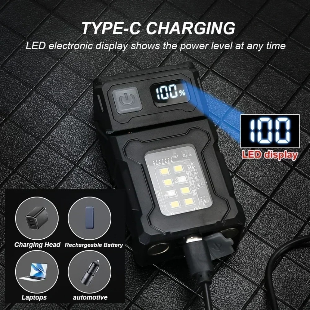 180° Rotatable LED Flashlight  - Fishing Light incelemesi ve fiyatı
