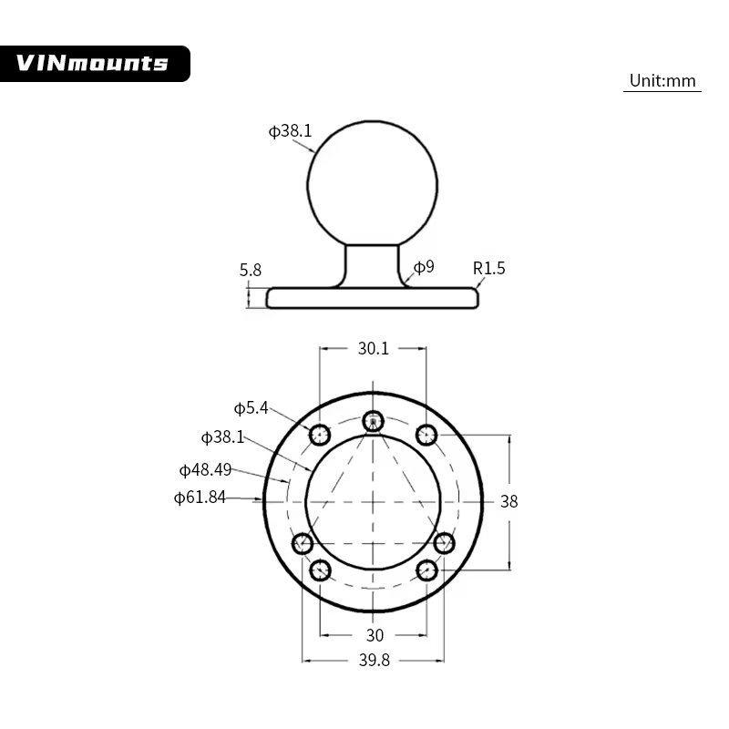 Universal Marine Electronic fi - Fish Finder Mount incelemesi ve fiyatı