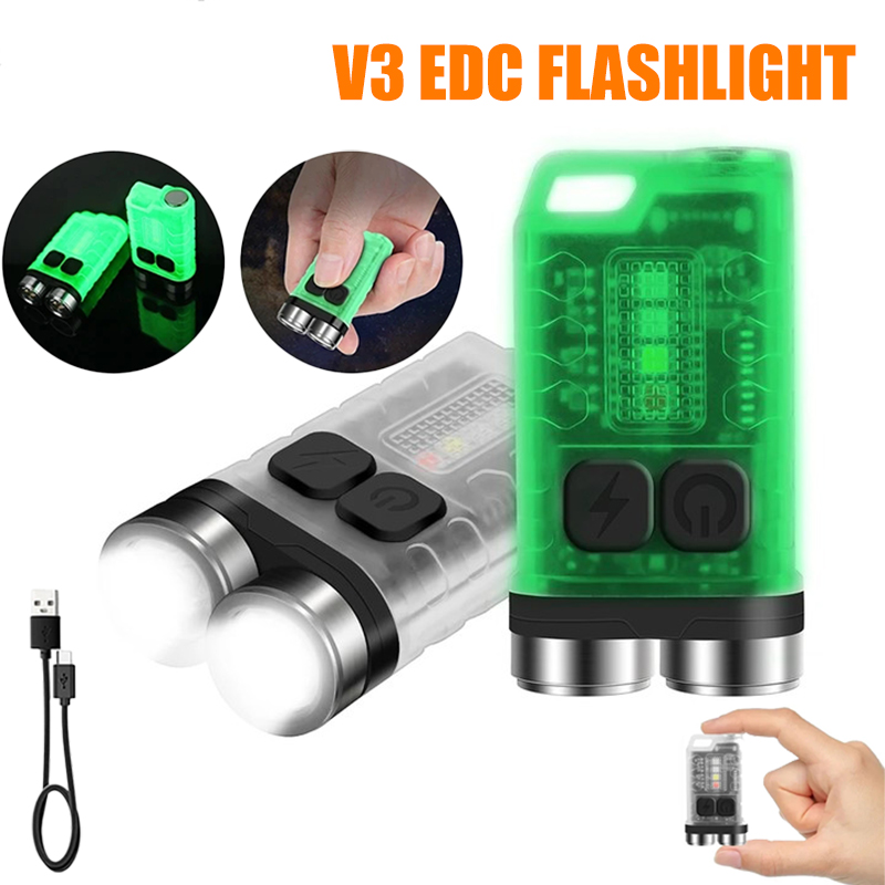 V3 EDC Flashlight Mini Keychai - Fishing Light incelemesi ve fiyatı