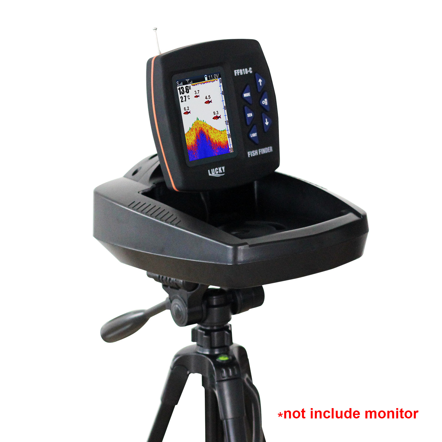 Lucky FF918 boat fish finder b - Fish Finder Transducer incelemesi ve fiyatı
