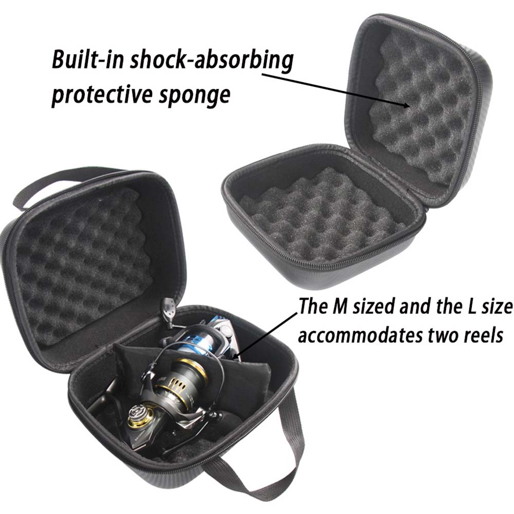 JSFUN Fishing Reel Case S/M/L  - Fish Finder Case incelemesi ve fiyatı