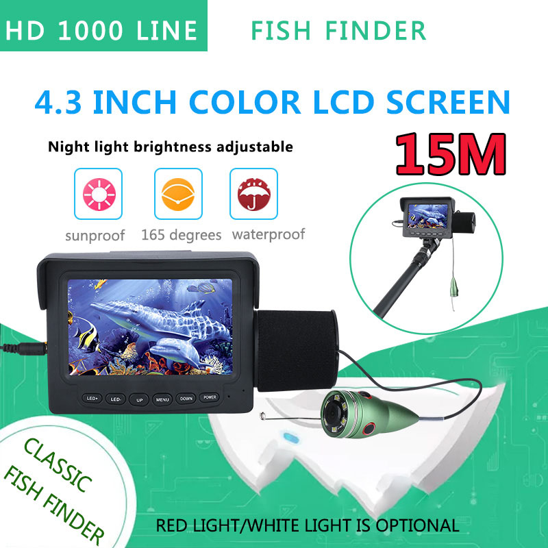 15M 1200TVL Underwater Fishing - Fish Finder Cable incelemesi ve fiyatı