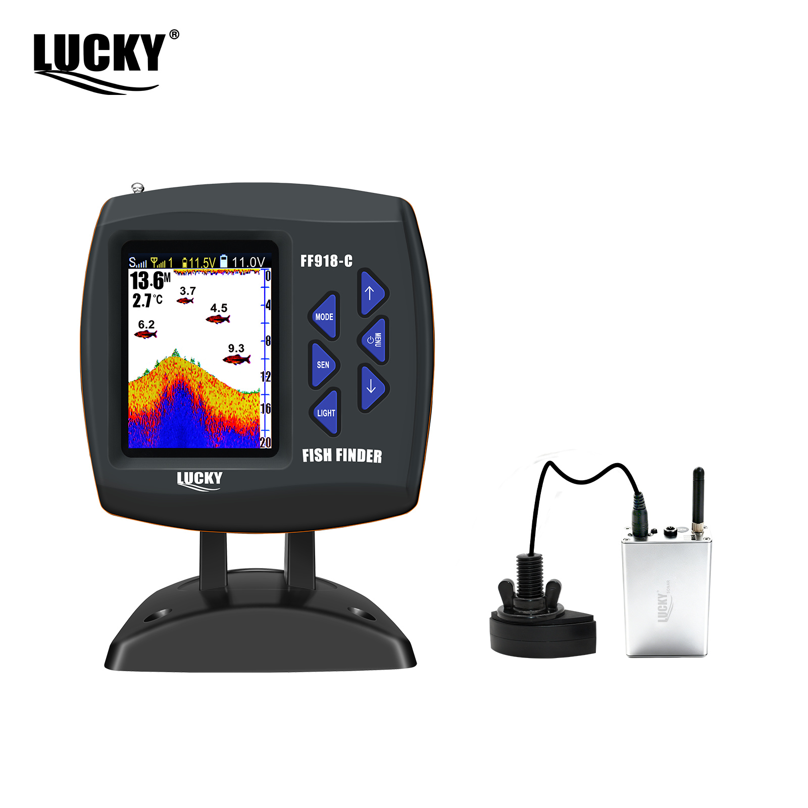 Lucky FF918 Wireless Remote Co - Fish Finder Gps incelemesi ve fiyatı