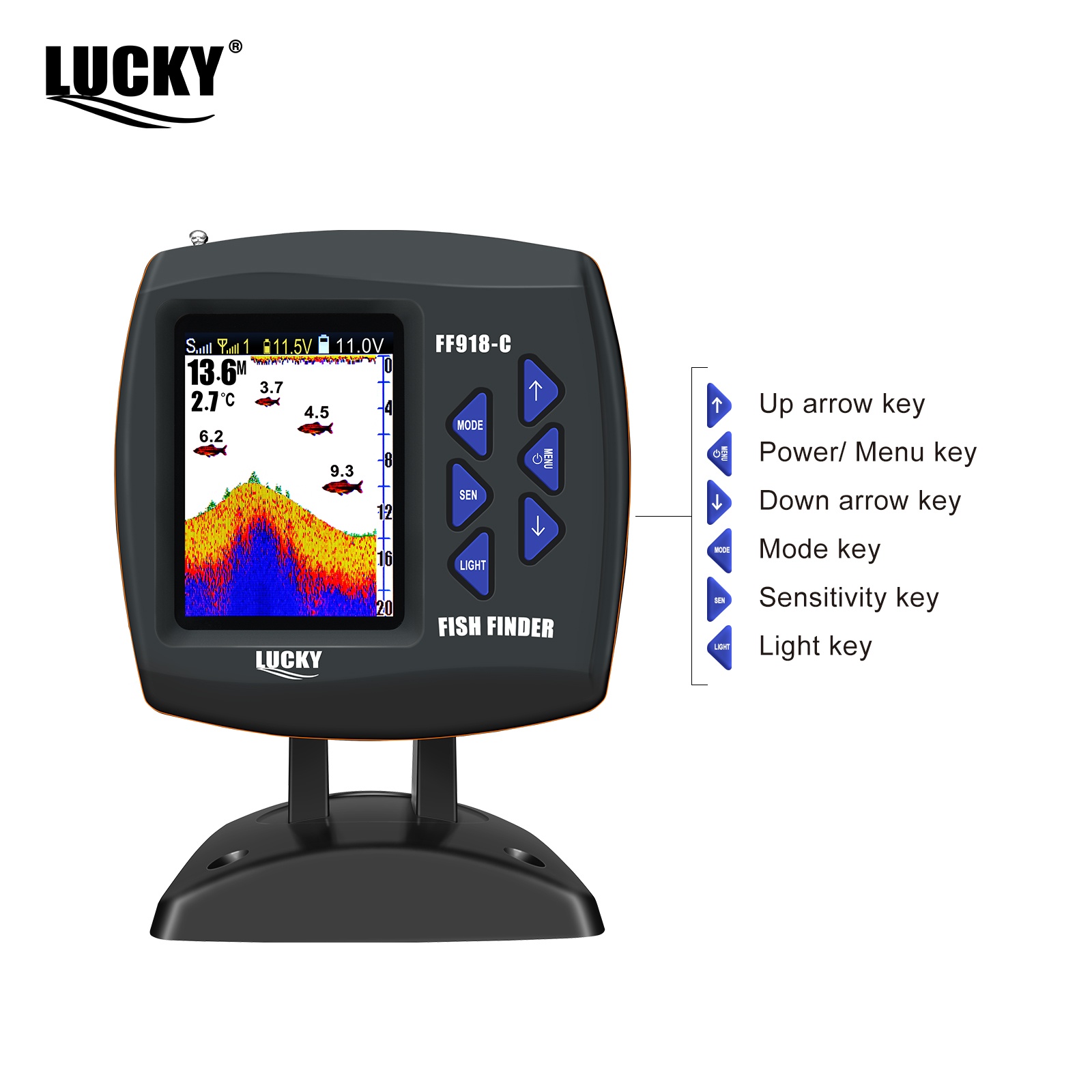 Lucky FF918 Wireless Remote Co - Fish Finder Gps incelemesi ve fiyatı