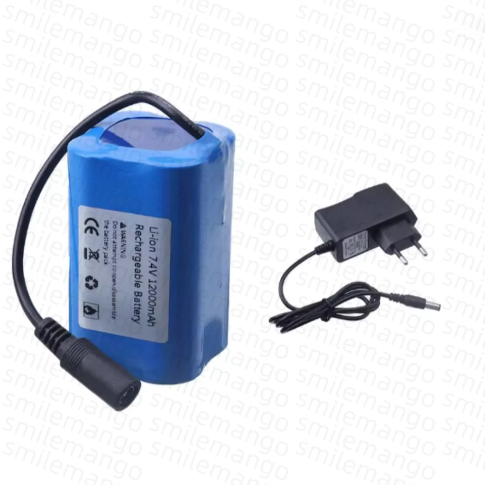 7.4V 12000mAh Battery with USB - Fish Finder Charger incelemesi ve fiyatı