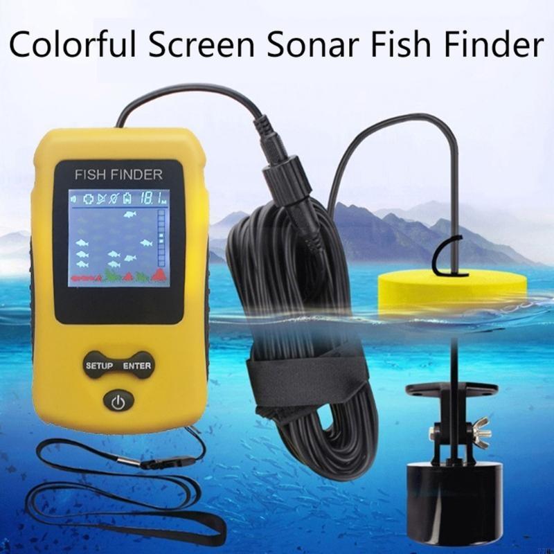77HC Portable Fish Finders wit - Fishing Depth Finder incelemesi ve fiyatı