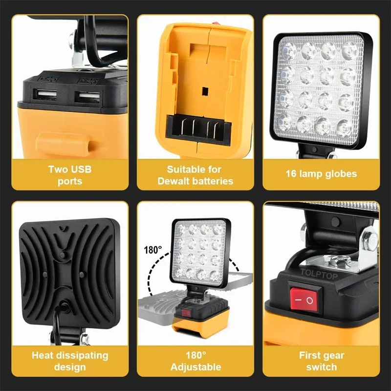4Inch Led Light Handheld Spotl - Fish Finder Battery incelemesi ve fiyatı