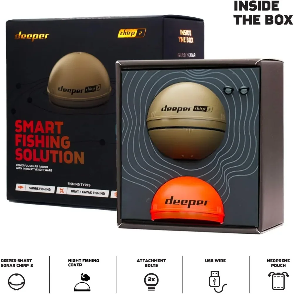 A  Chirp 2 Sonar Fish Finder - - Fishing Depth Finder incelemesi ve fiyatı