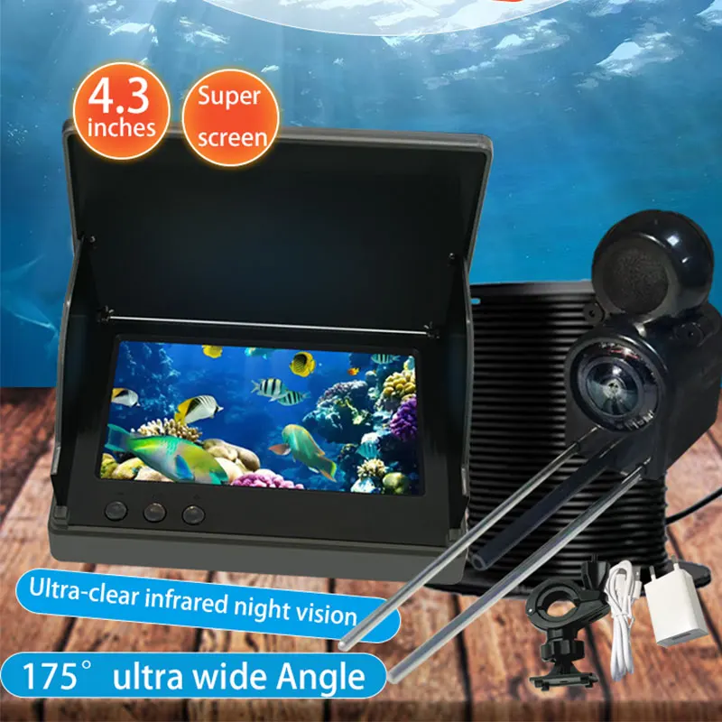 YS43A 4.3-inch Fish Detector U - Fish Finder Battery incelemesi ve fiyatı