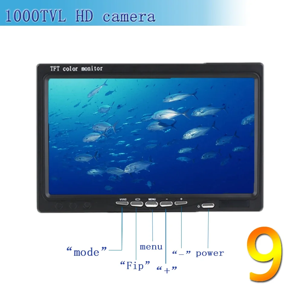 Fish finder F08A 9inch Underwa - Fishing Camera incelemesi ve fiyatı