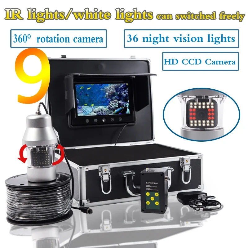Fish finder F08A 9inch Underwa - Fishing Camera incelemesi ve fiyatı