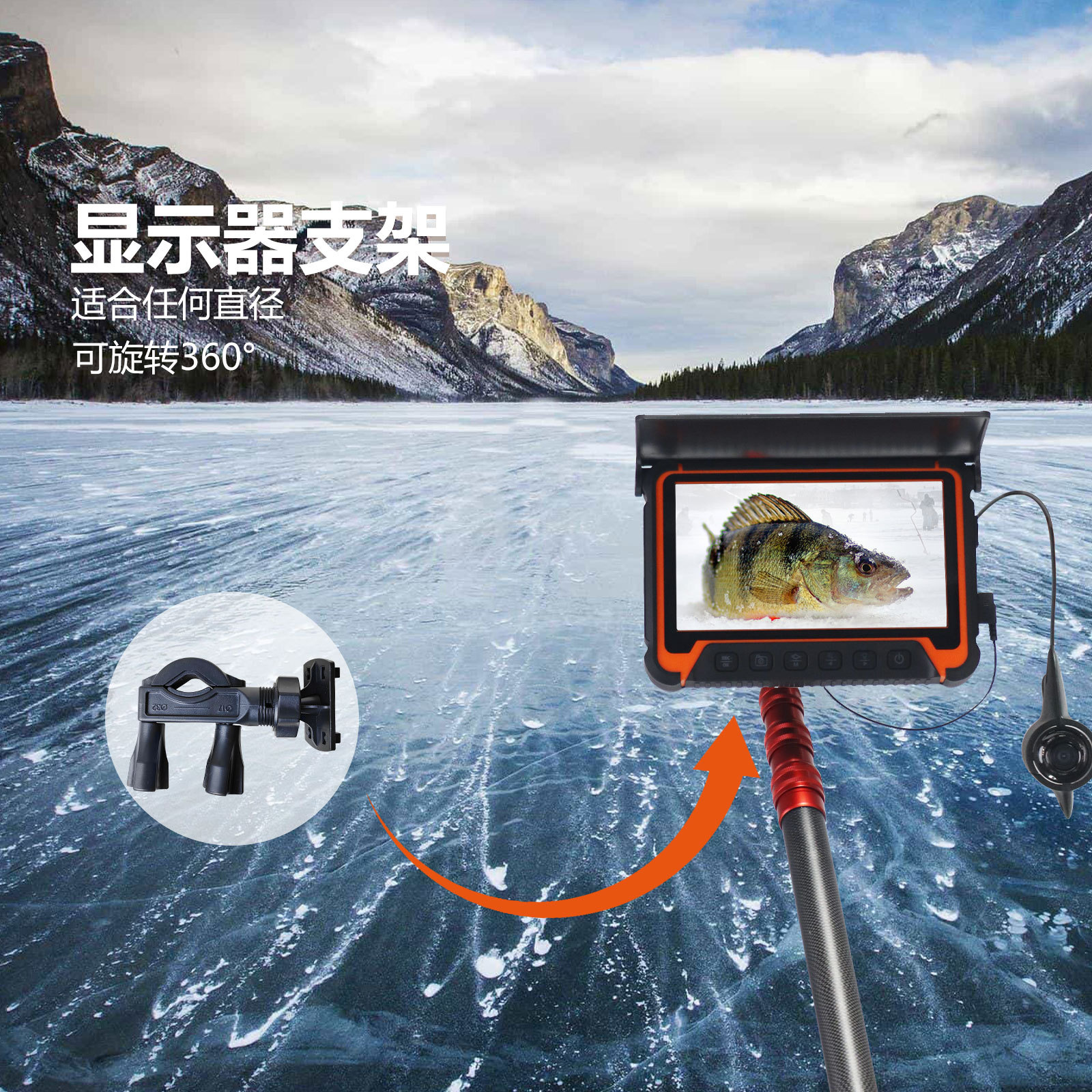 5Inch IPS Screen Underwater 15 - Fishing Camera incelemesi ve fiyatı