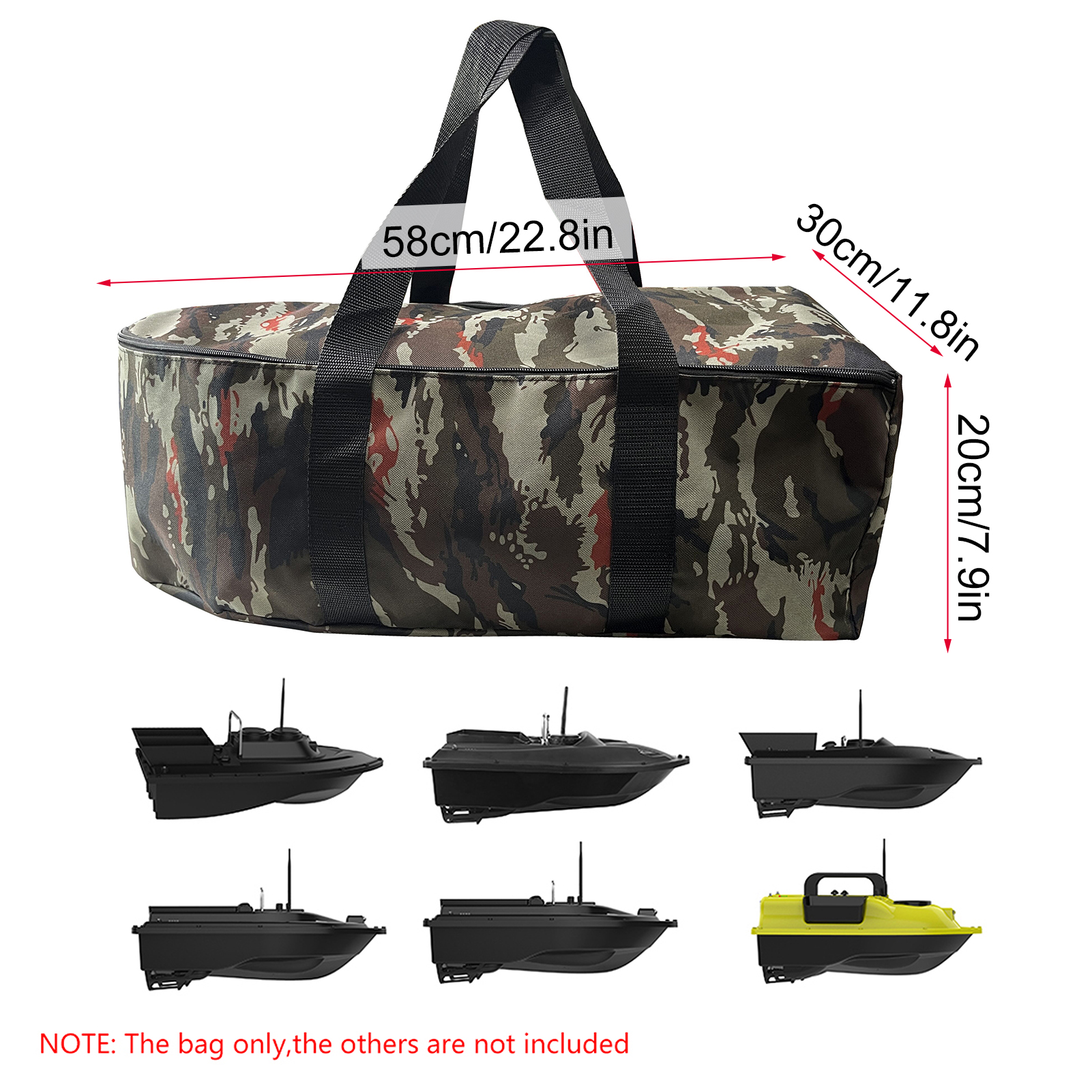 Carry Bag for Bait Boat Water  - Fish Finder Case incelemesi ve fiyatı