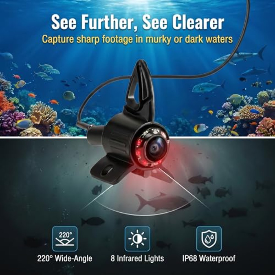 Underwater Fishing Finder Came - Fishing Camera incelemesi ve fiyatı