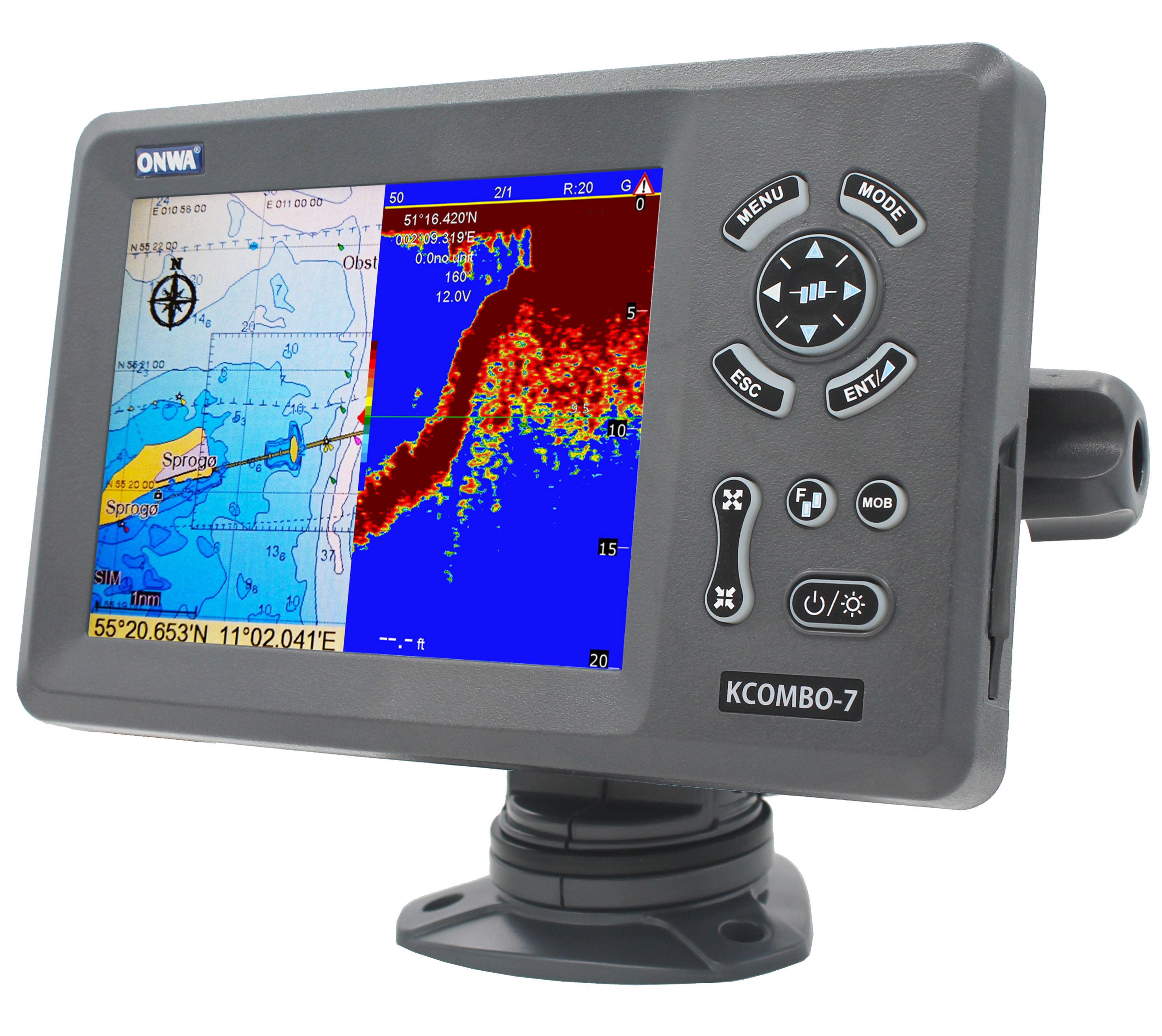 ONWA KCombo-7 7inch Marine GPS - Fish Finder Gps incelemesi ve fiyatı