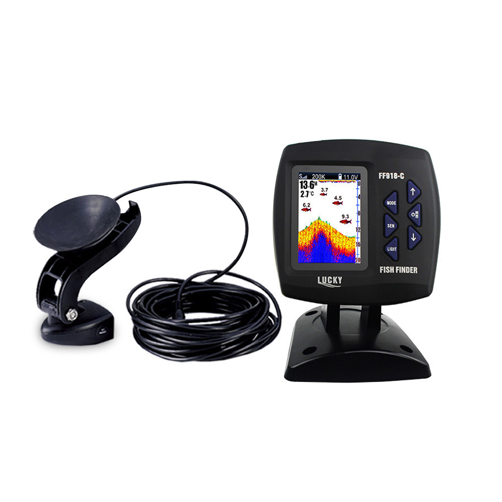 FF918-C100DS Color Screen Wire - Fishing Depth Finder incelemesi ve fiyatı