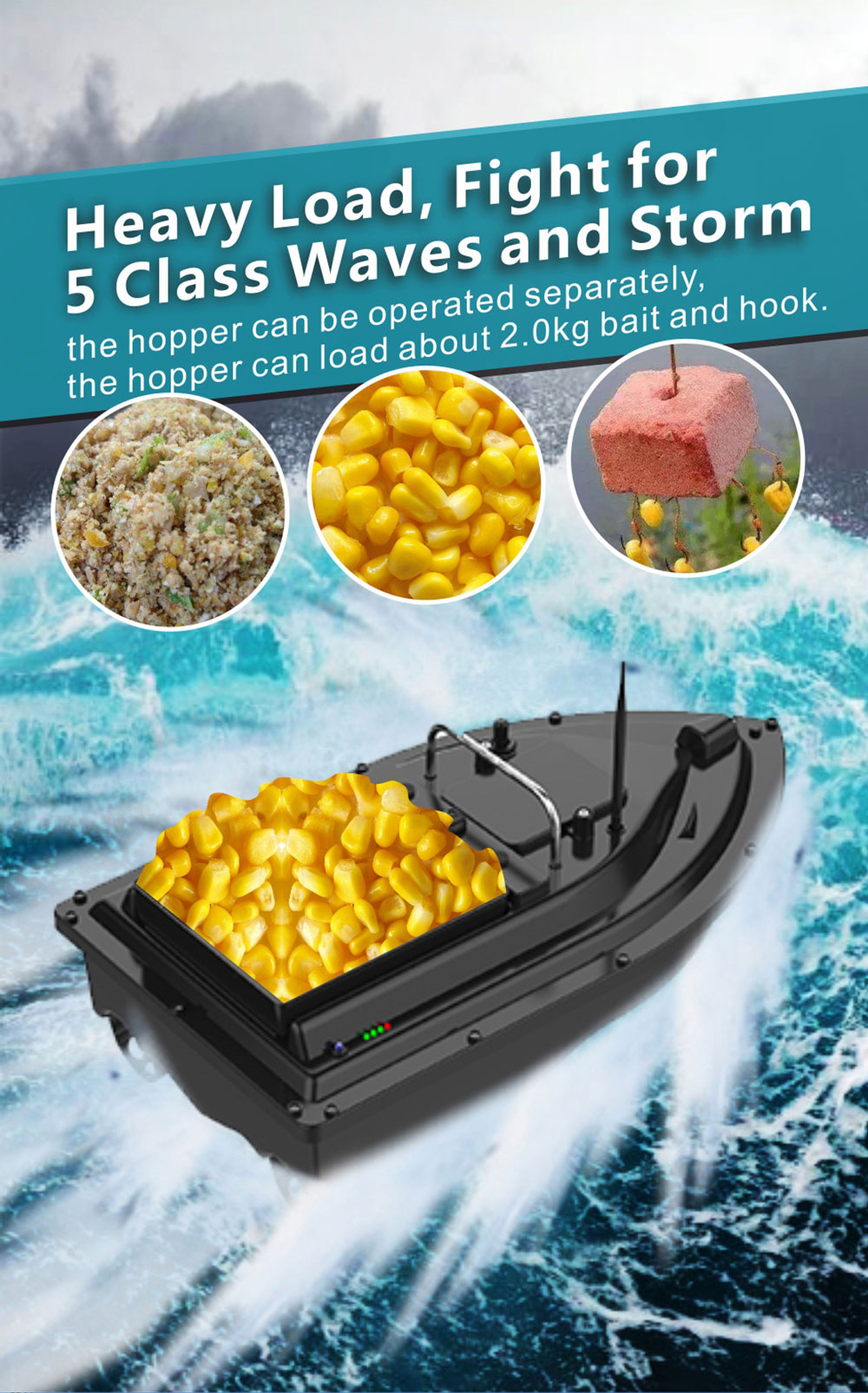 Bait Boat With GPS Positioning - Fishing Gps incelemesi ve fiyatı