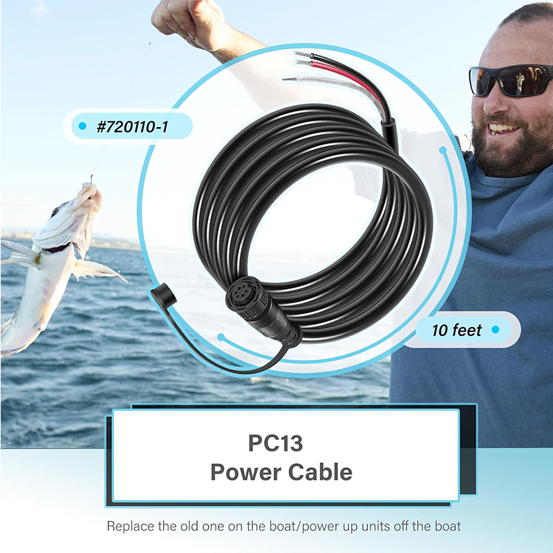 720110-1 PC13 Power Cable for  - Fish Finder incelemesi ve fiyatı