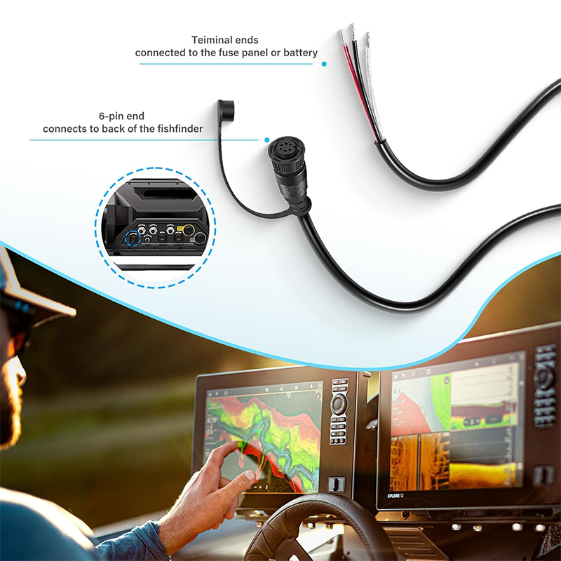 720110-1 PC13 Power Cable for  - Fish Finder incelemesi ve fiyatı