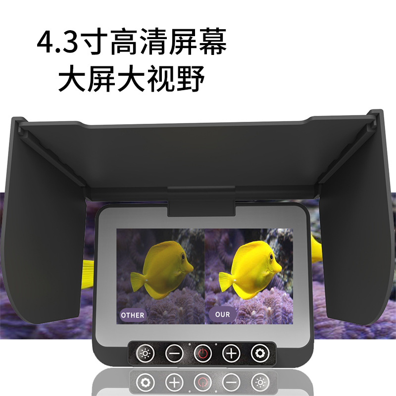 4.3Inch IPS Screen 1000TVL Und - Fishing Camera incelemesi ve fiyatı