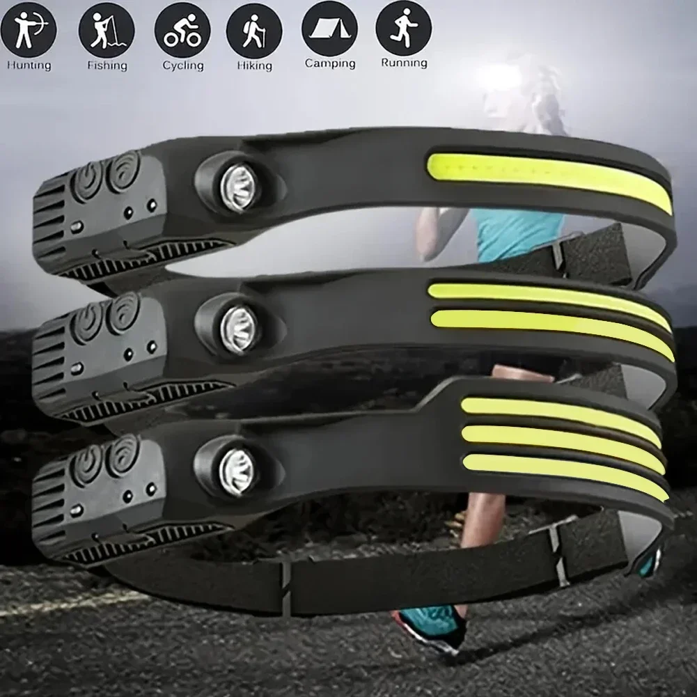LED Sensor Headlamp USB Rechar - Fish Finder Battery incelemesi ve fiyatı