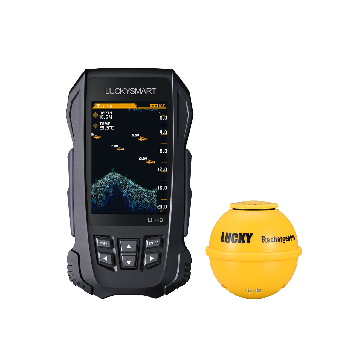LUCKYSMART LH-1B Wireless Port - Fish Finder Portable incelemesi ve fiyatı