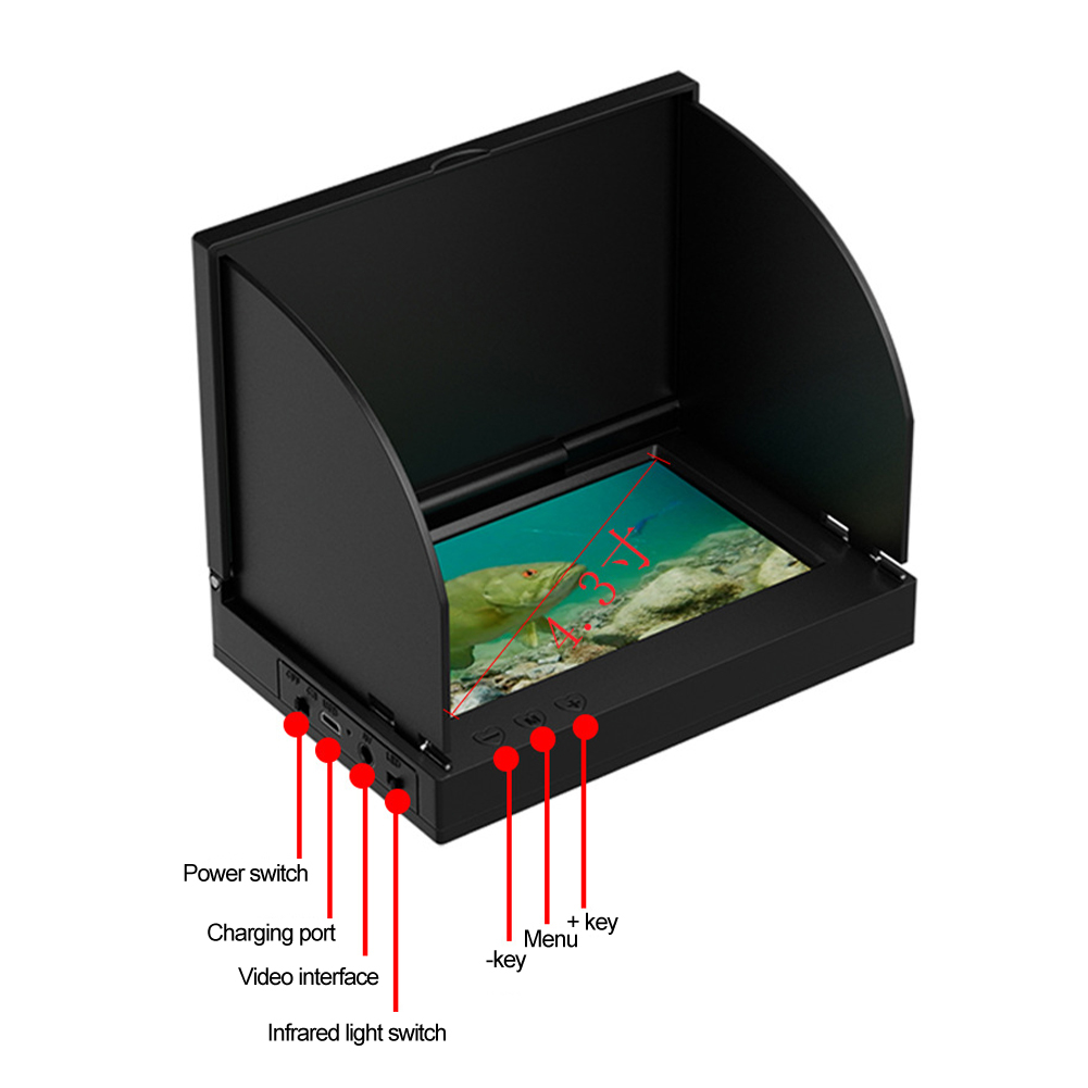 4.3 Inch HD Screen Fish Finder - Fishing Depth Finder incelemesi ve fiyatı