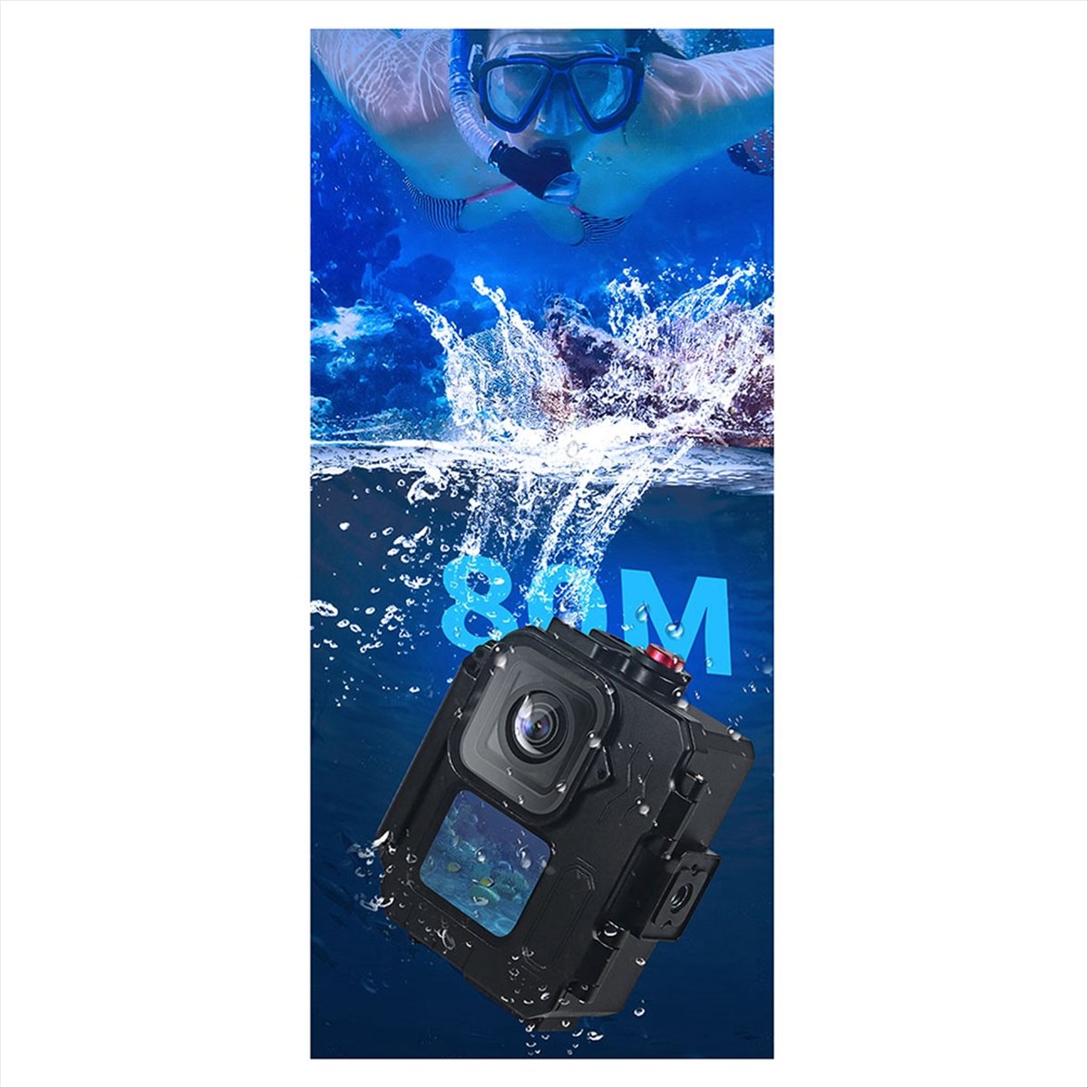 N05R 80M Waterproof Case Alumi - Underwater Camera incelemesi ve fiyatı