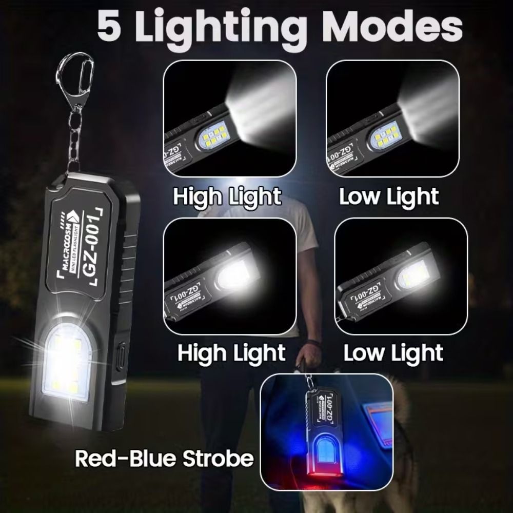 Mini COB LED Keychain Flashlig - Fishing Light incelemesi ve fiyatı