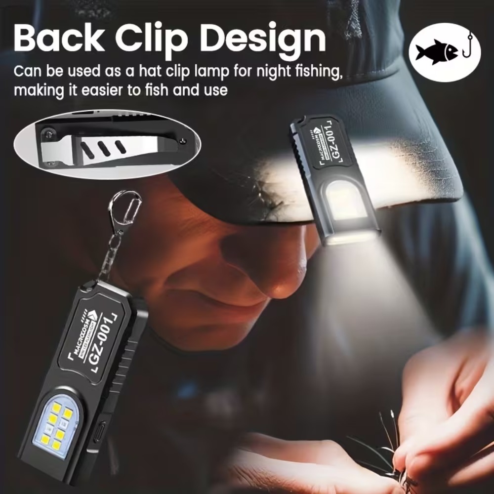 Mini COB LED Keychain Flashlig - Fishing Light incelemesi ve fiyatı